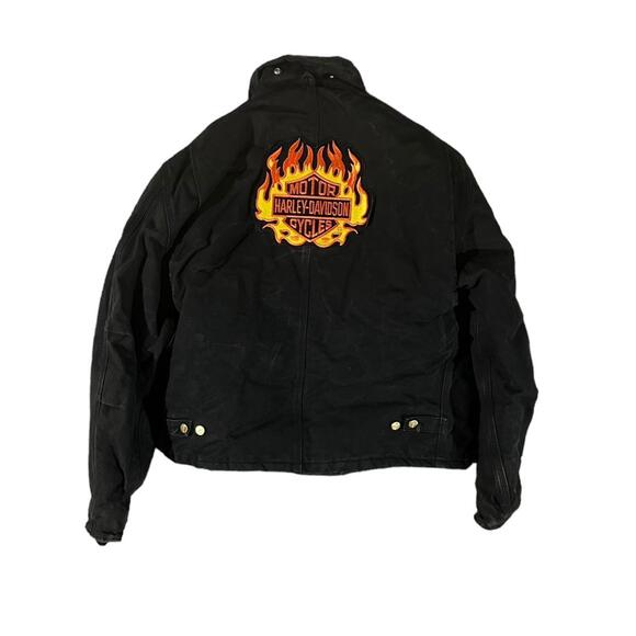 Carhartt Other - 90s Harley Davidson Carhartt Detroit Jacket